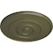 Ekena Millwork Dylar Ceiling Medallion (Fits Canopies up to 6 1/4"), Hand-Painted Painted Turtle, 30"OD x 2 1/4"P CM30DYPTF - alternate 4